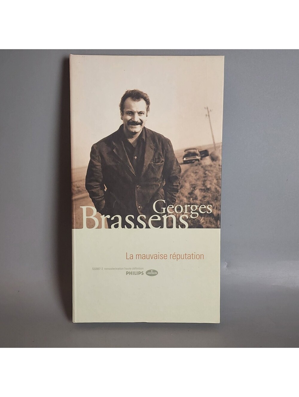 Georges Brassens - La Mauvaise Réputation 3 CD Box Set Remastered Philips French